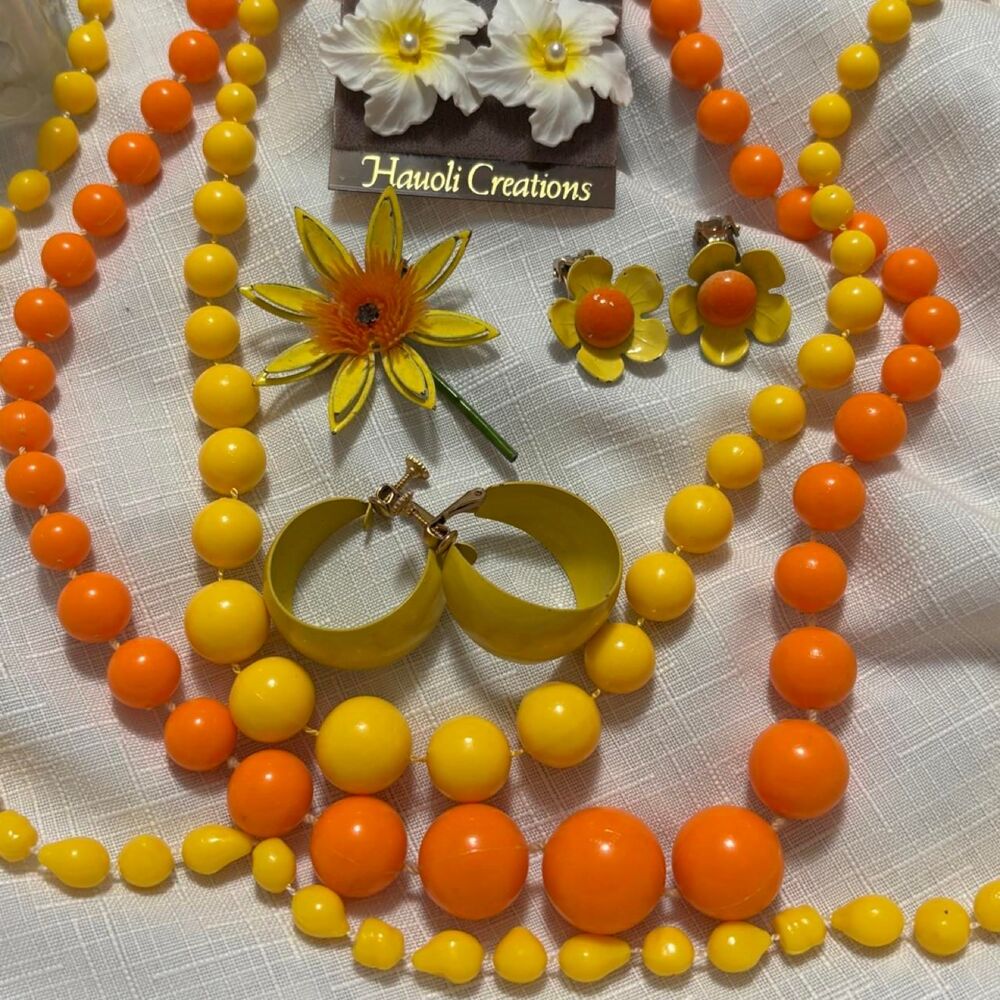 Anchor-hocking Women's Orange and Yellow Jewellery - Picture 6 of 8